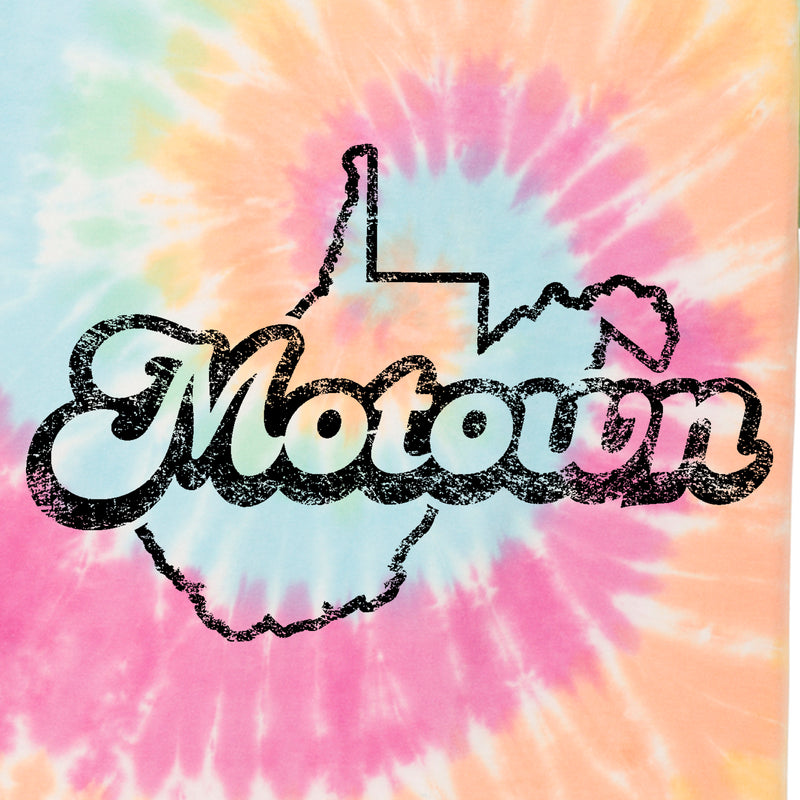 Motown WV Tie-Dye Tee - Pastel Rainbow