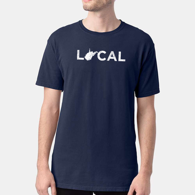 WV Local Garment-Dyed T-Shirt - Navy