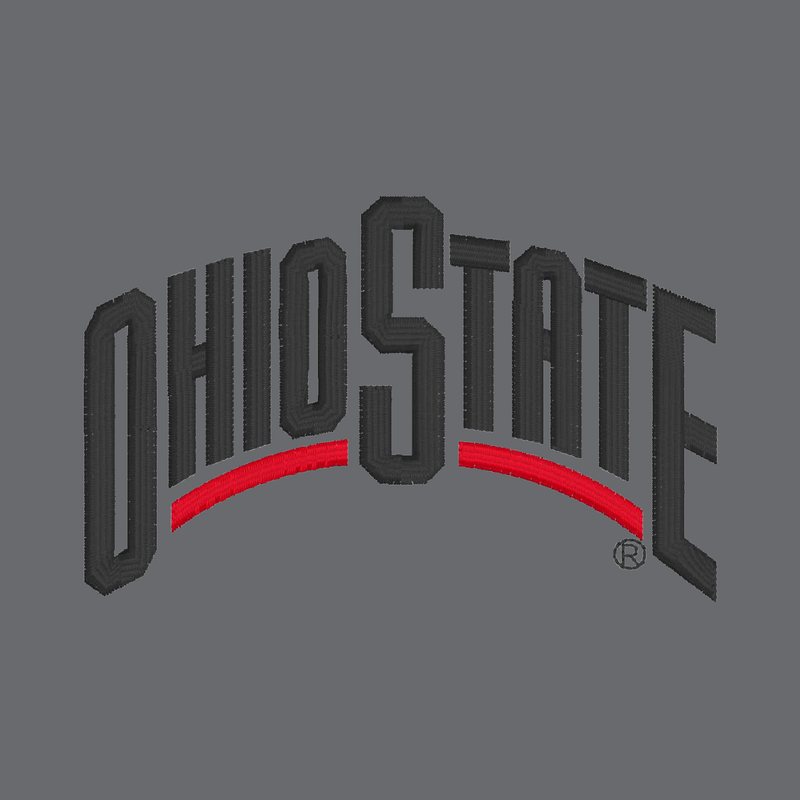 Ohio State Rib Jacket - Grey