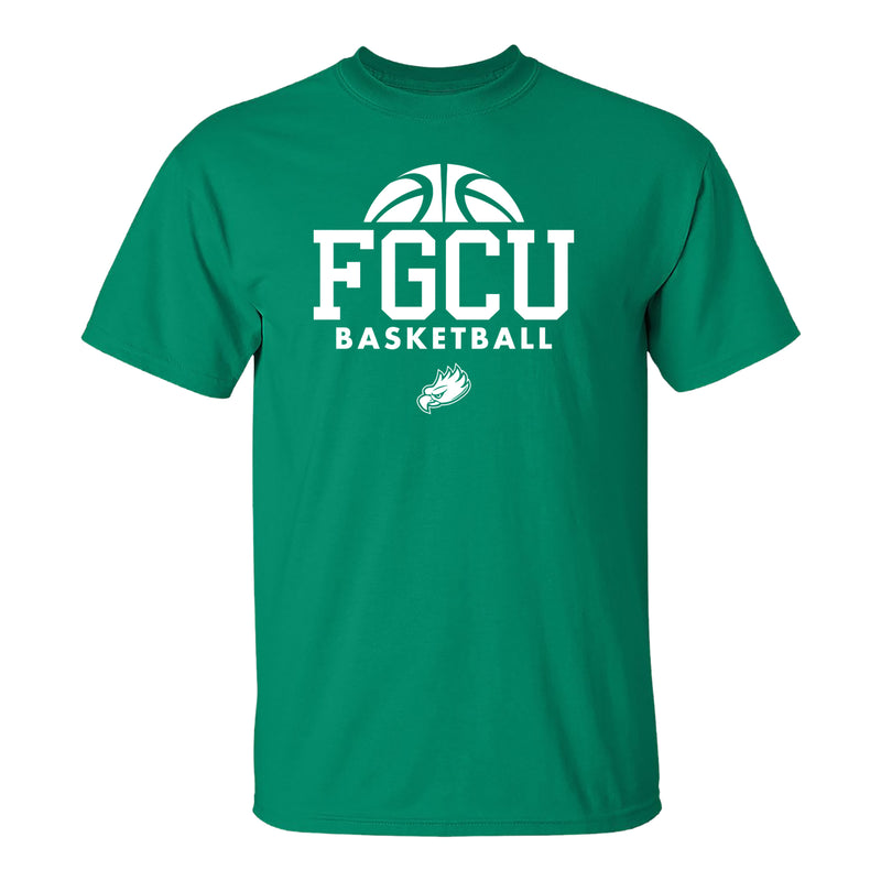 Florida Gulf Coast University Eagles Basketball Hype Short Sleeve T Shirt - Kelly Green