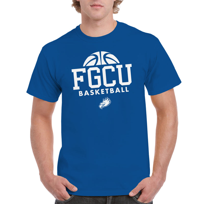 Florida Gulf Coast University Eagles Basketball Hype Short Sleeve T Shirt - Royal