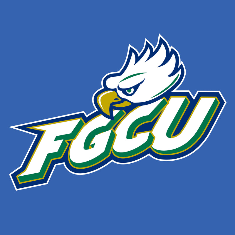 Florida Gulf Coast University Eagles Primary Logo Short Sleeve T Shirt - Royal