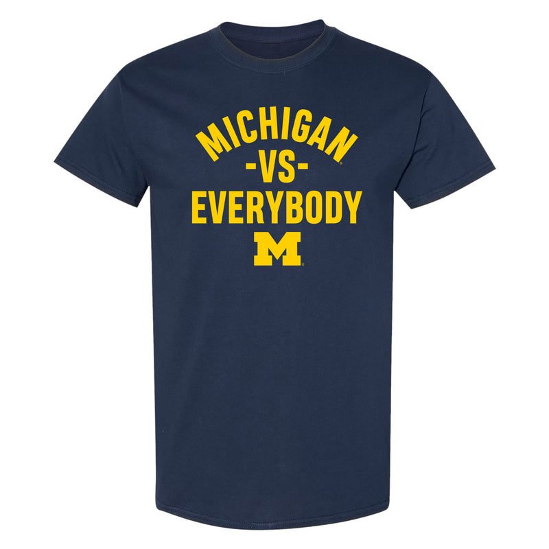 Michigan Vs Everybody T-Shirt - Navy