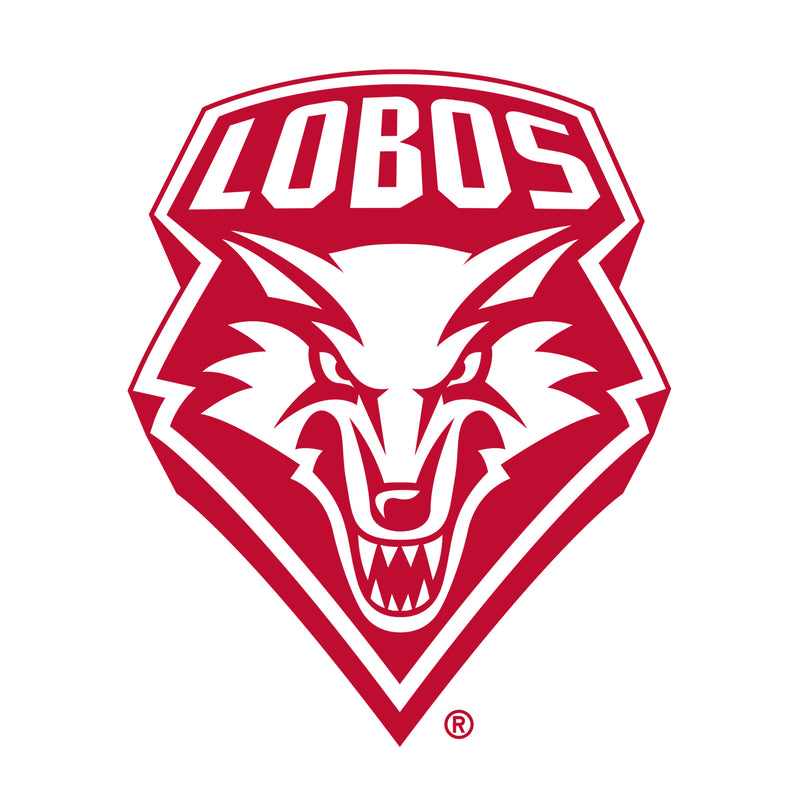 University of New Mexico Lobos Primary Logo Cotton Tank Top - White
