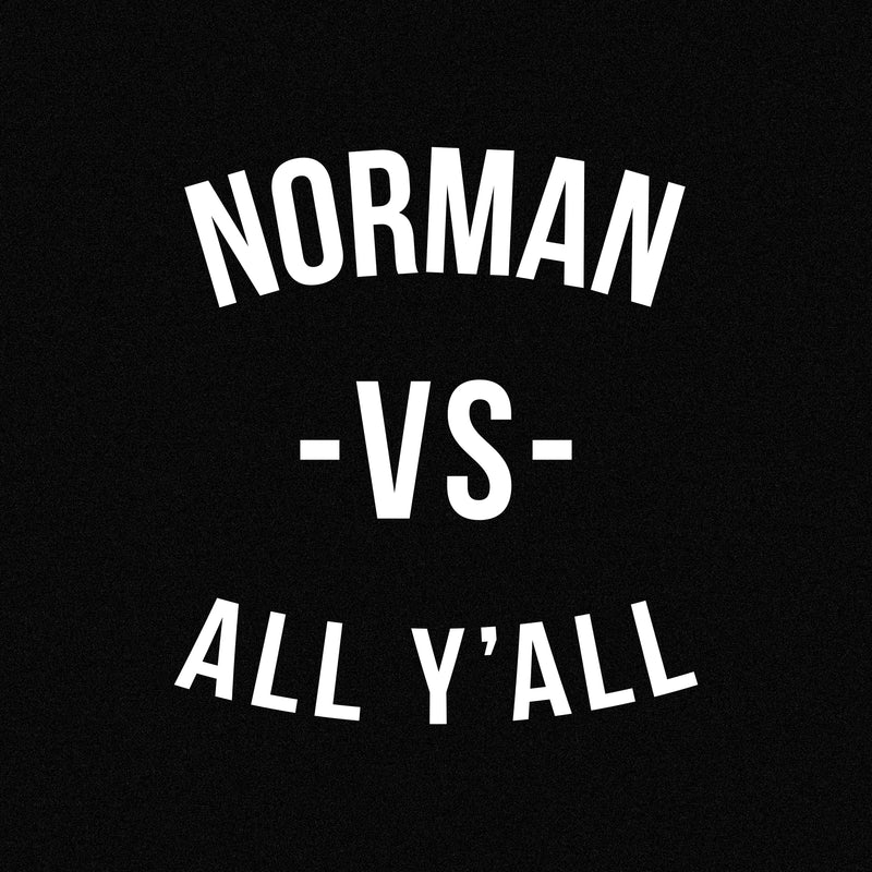Norman vs All Y'all Creeper - Black/White