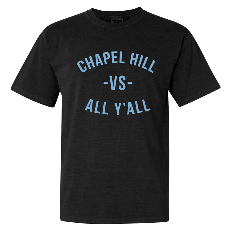 Chapel Hill Vs All Yall Comfort Colors T Shirt - Black