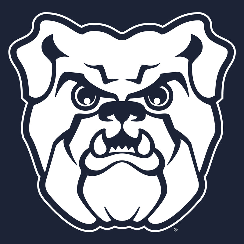 Butler University Bulldog Logo T Shirt Short Sleeve - Navy