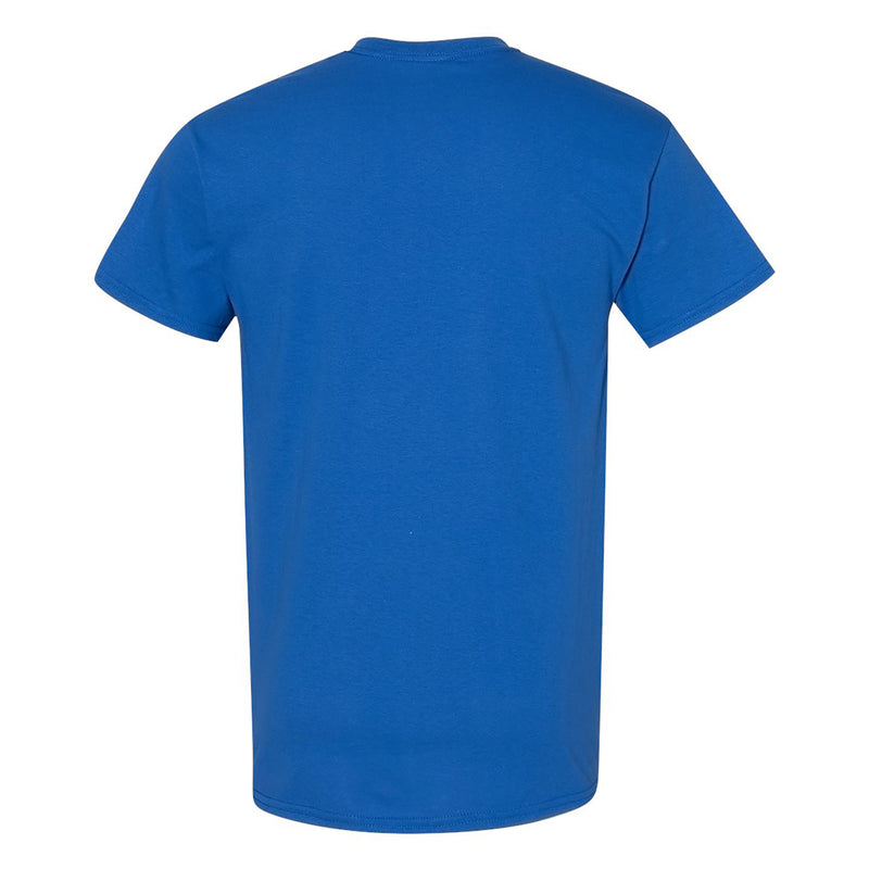 Delaware Blue Hens Basic Block T Shirt - Royal