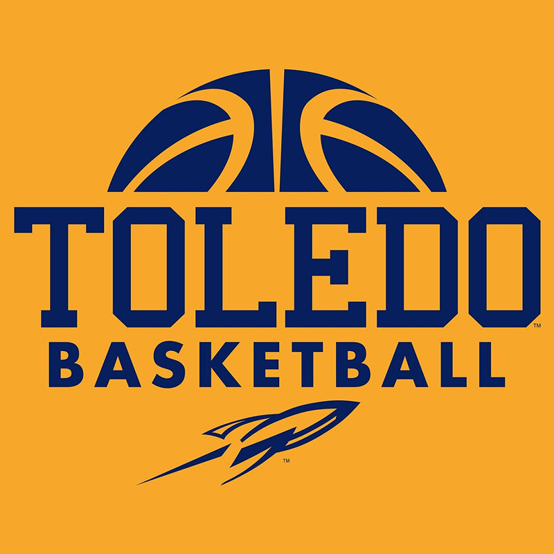 University of Toledo Rockets Basketball Hype Short Sleeve - Gold