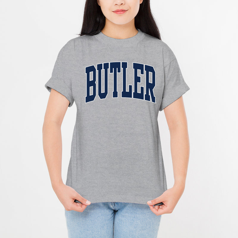 Butler Bulldogs Mega Arch T-Shirt - Sport Grey