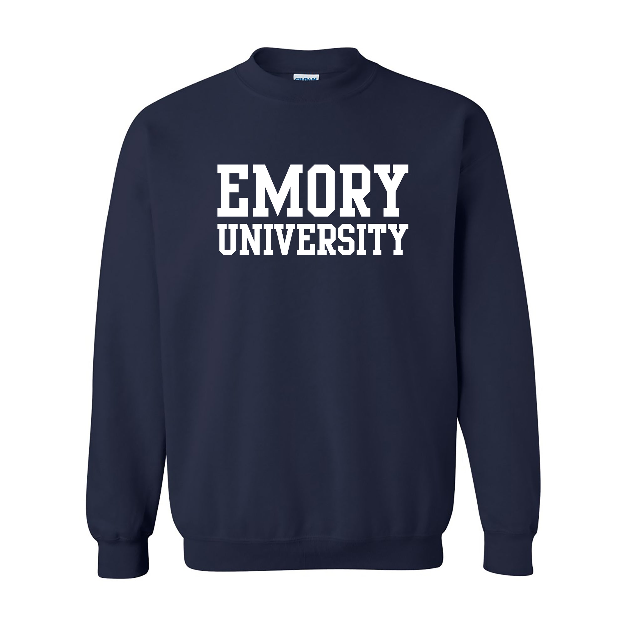 Men's Blue Emory Eagles Long Sleeve T-Shirt