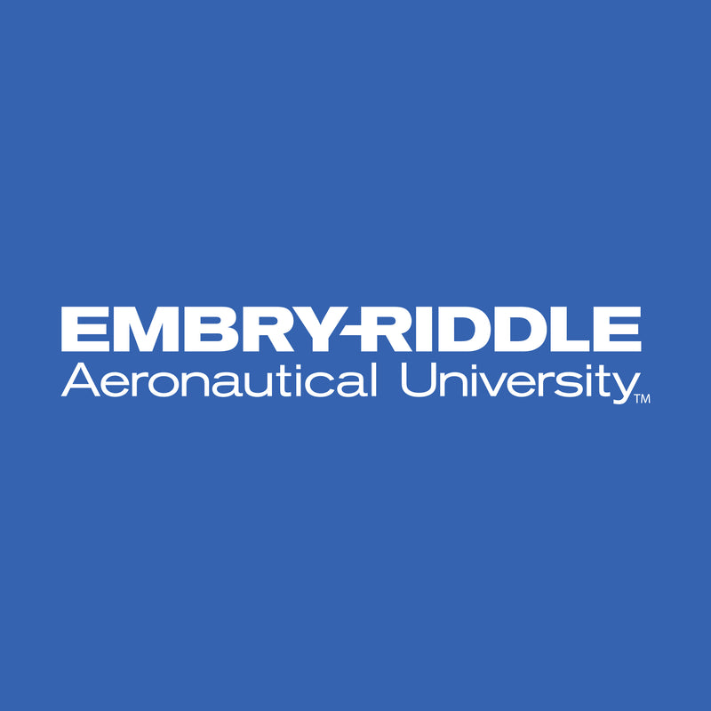 Embry-Riddle Aeronautical University Eagles Basic Block Long Sleeve T Shirt - Royal