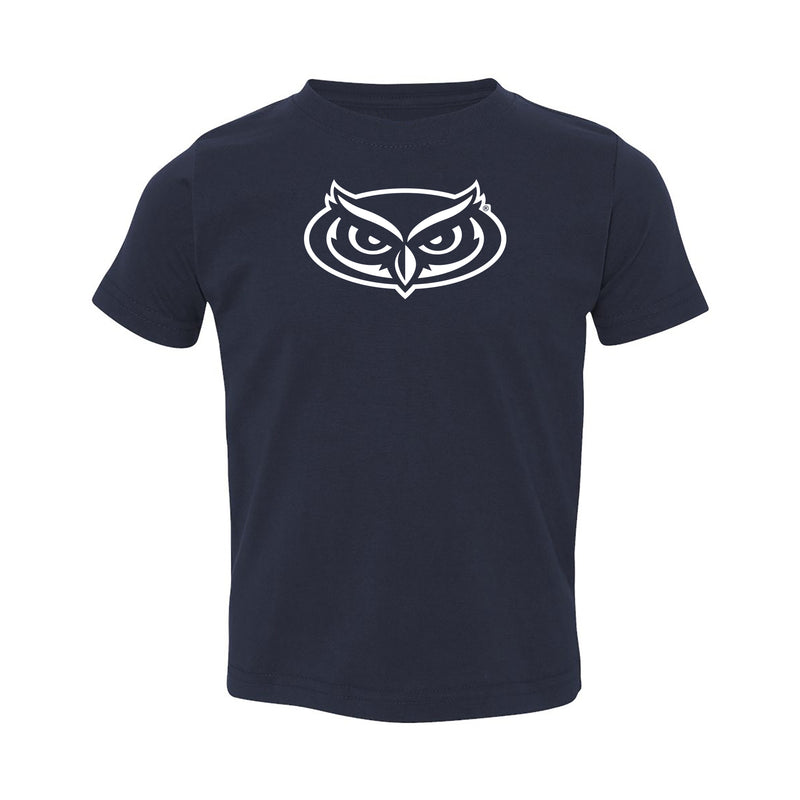Florida Atlantic University Owls Primary Logo Toddler Short Sleeve T Shirt - Navy
