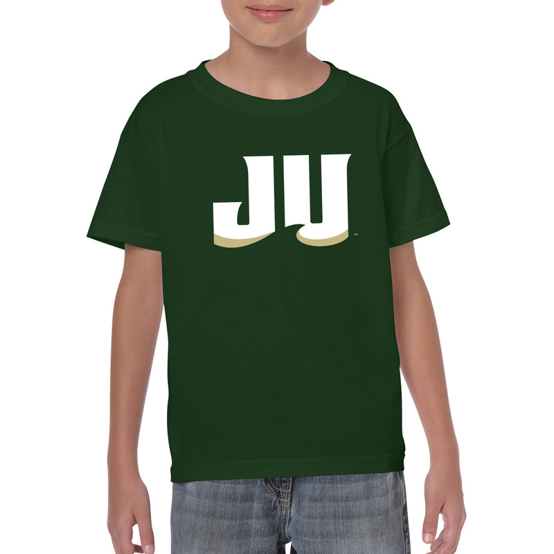 Jacksonville University Dolphins Primary Logo Cotton Youth T-Shirt - Forest