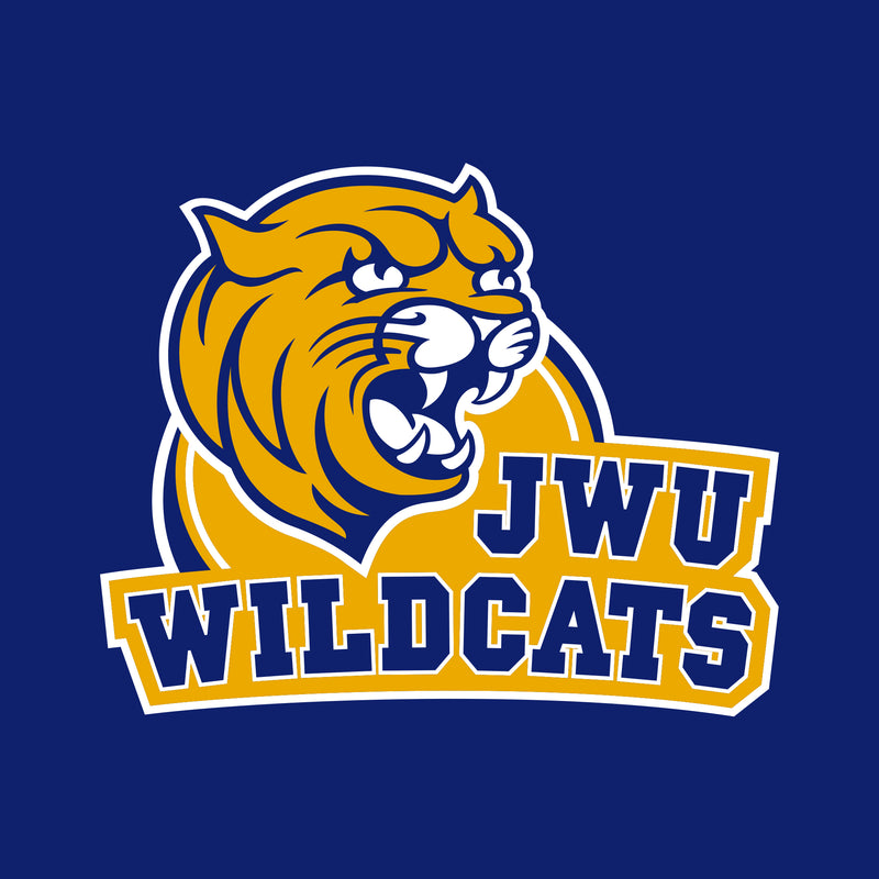 Johnson & Wales University Wildcats Arch Logo Youth Short Sleeve T Shirt - Cobalt