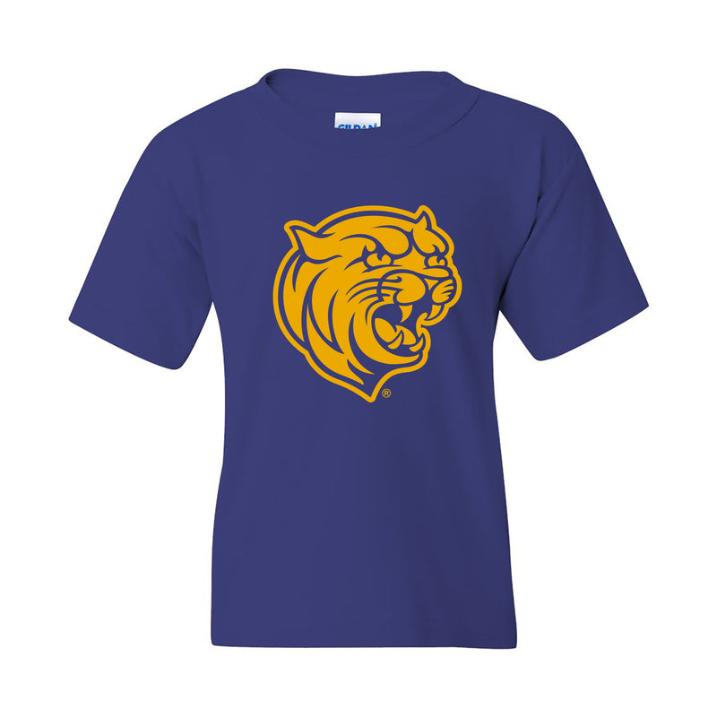Johnson & Wales University Wildcats Primary Logo Youth Short Sleeve T Shirt - Cobalt