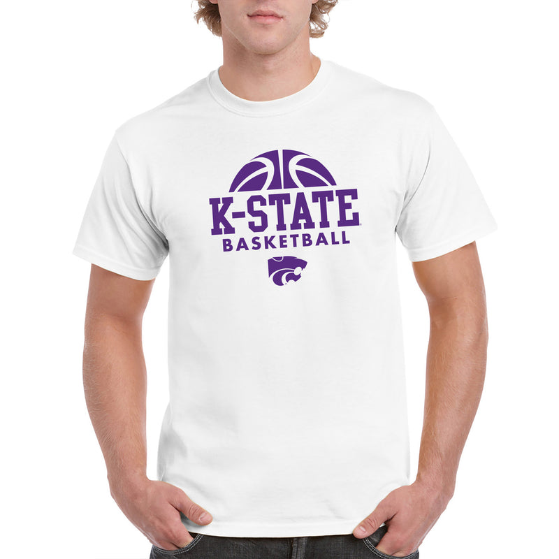 Kansas State Wildcats Basketball Hype T Shirt - White