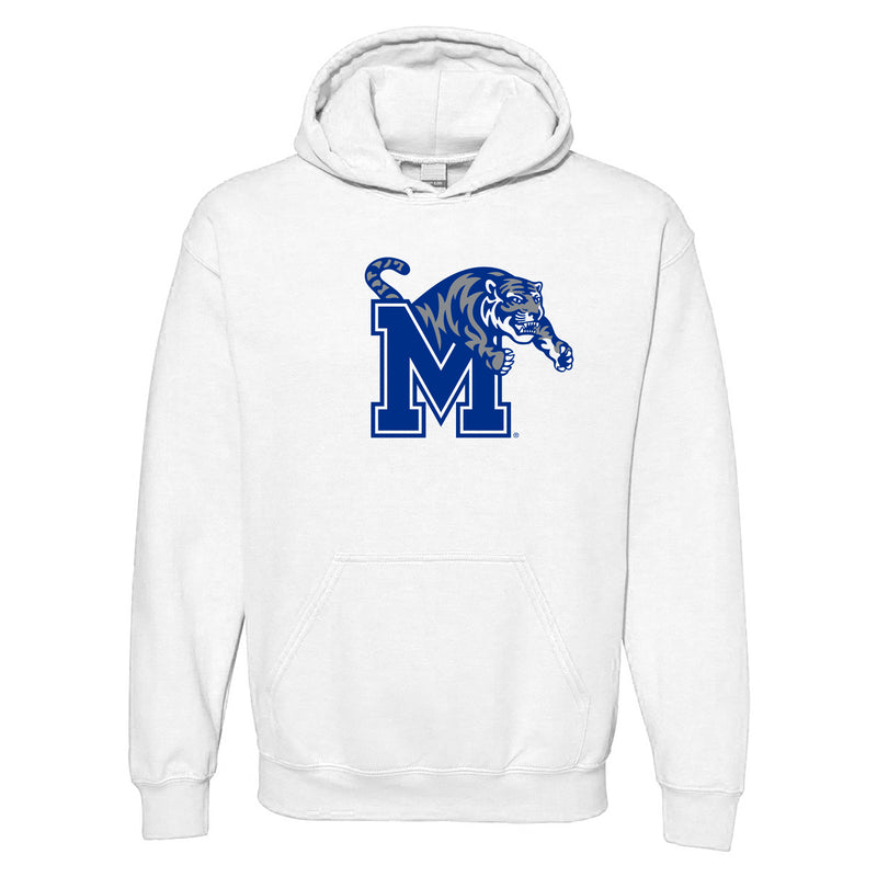 Memphis Tigers Primary Logo Hoodie - White