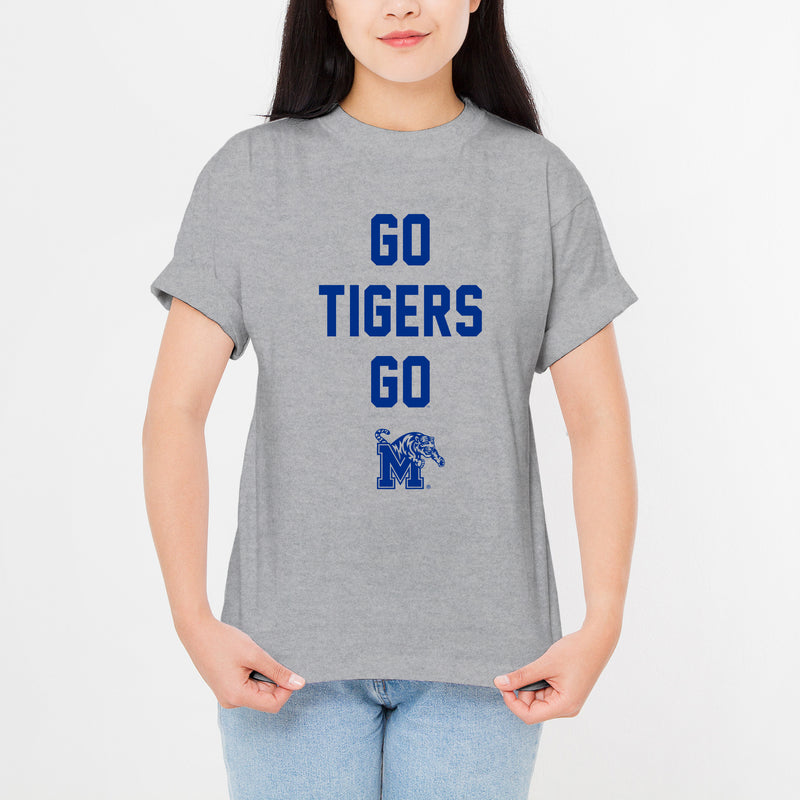 Memphis Tigers Fight Song Sport T-Shirt - Sport Grey