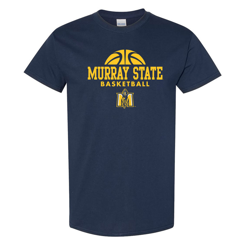 Murray State University Racers Basketball Hype Short Sleeve T Shirt - Navy