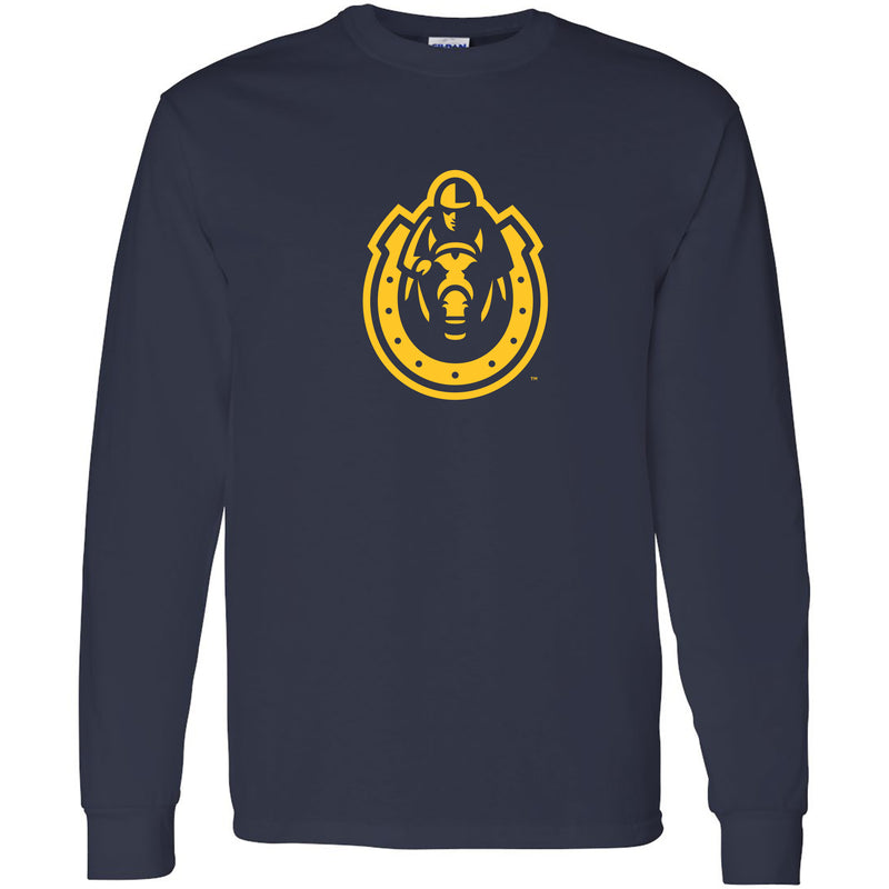 Murray State University Racers Primary Logo Long Sleeve T-Shirt - Navy