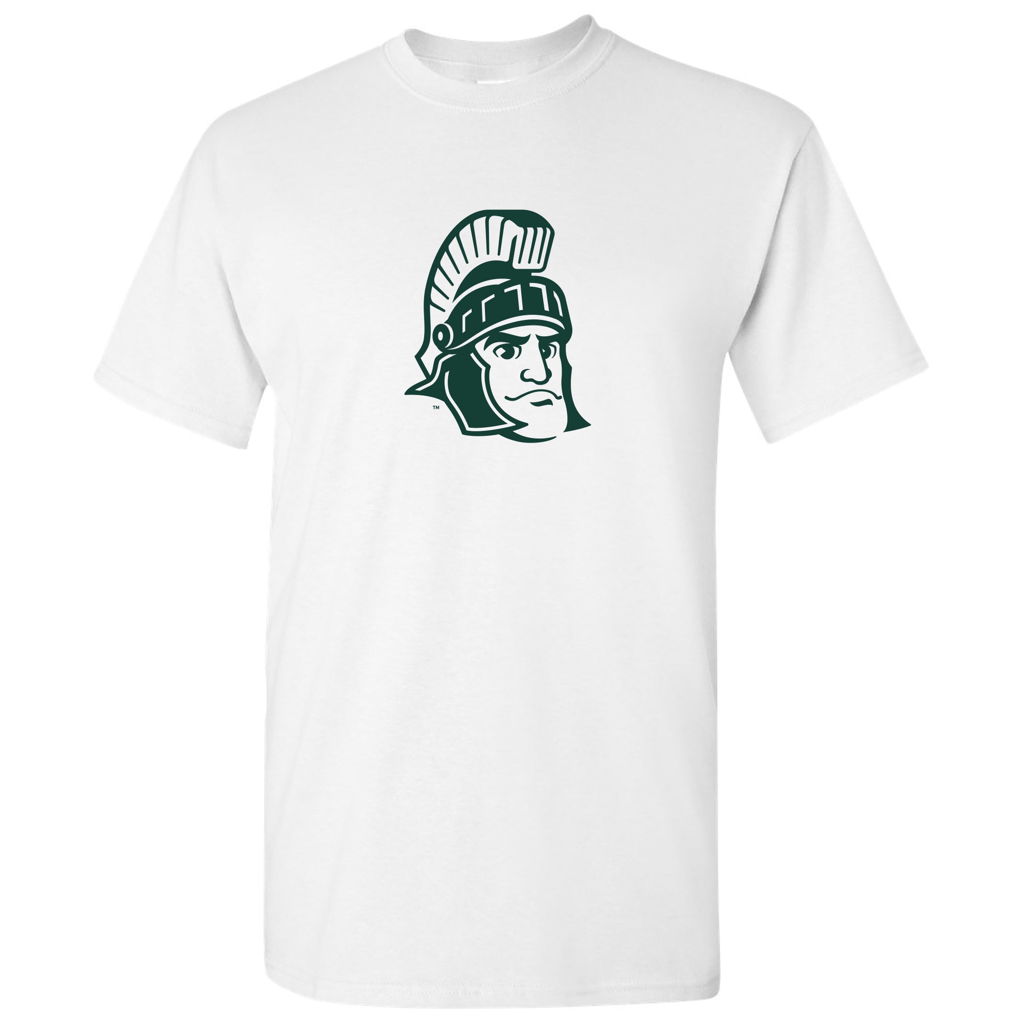 Kiwistar T-Shirt Uomo Bianca Con Stampa Motivazionale 'Spartaner Sparta Evolution 2' - 100% Cotone, Girocollo, Manica Corta, Casual E Sportiva, Taglia S