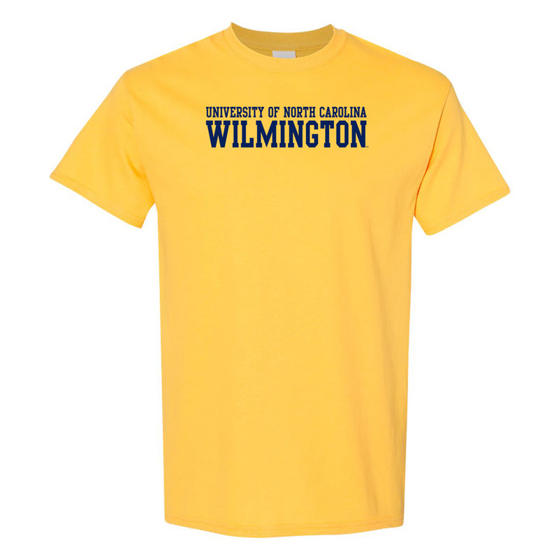 UNC Wilmington Seahawks Basic Block T Shirt