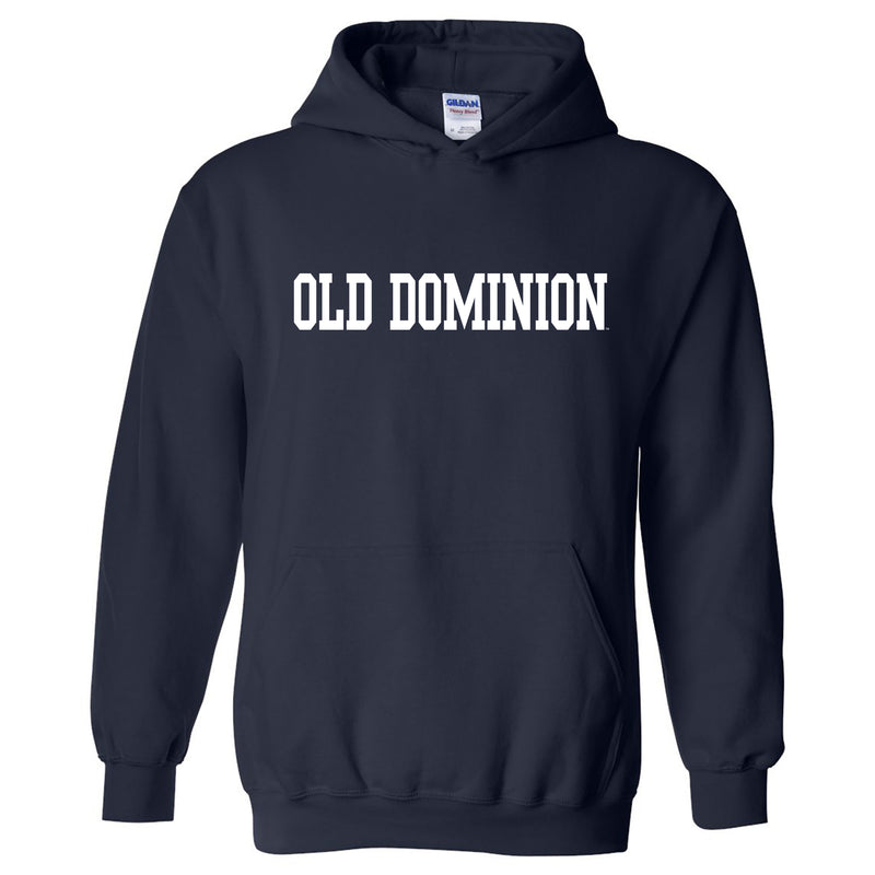 Old Dominion University Monarchs Basic Block Heavy Blend Hoodie - Navy