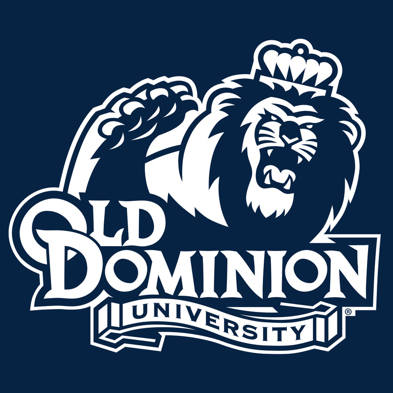 Old Dominion University Monarchs Primary Logo Heavy Blend Hoodie - Navy