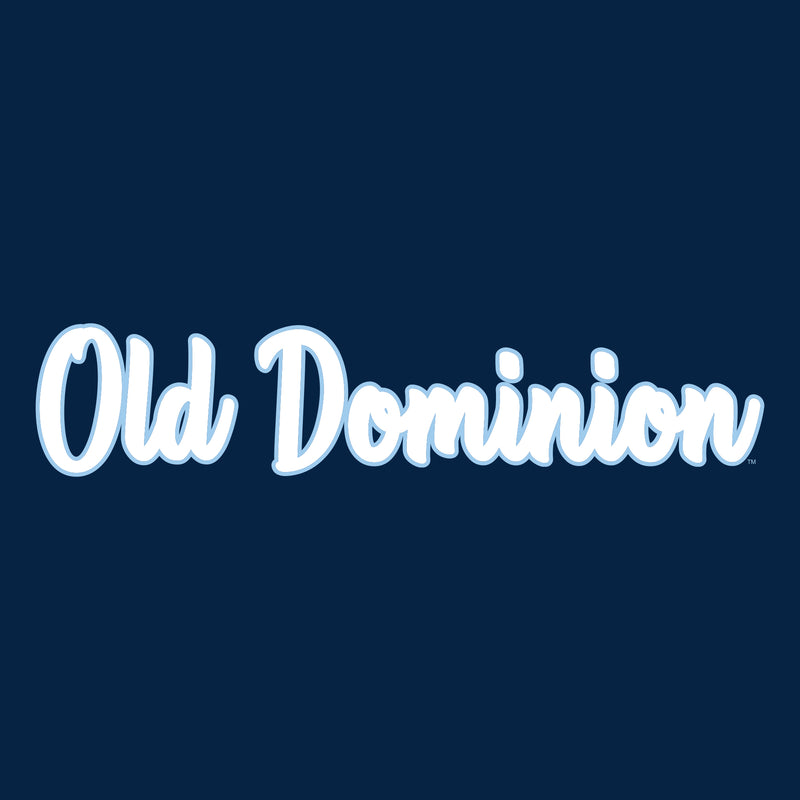 Old Dominion University Monarchs Basic Script Heavy Blend Hoodie - Navy