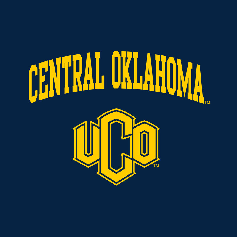 Central Oklahoma University Bronchos Arch Logo Creeper - Navy