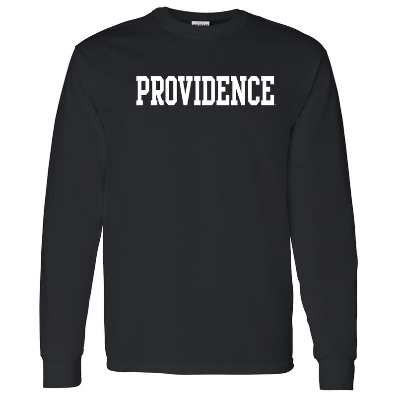 Providence College Friars Basic Block Long Sleeve - Black