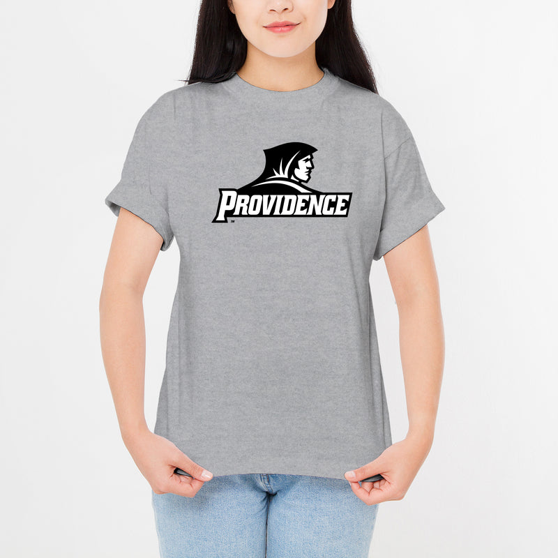 Providence College Friars Primary Logo Short Sleeve T-Shirt - Sport Grey