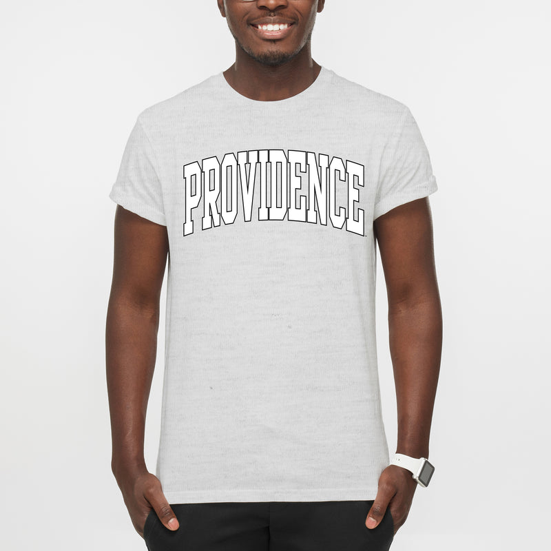 Providence Friars Mega Arch T-Shirt - Ash