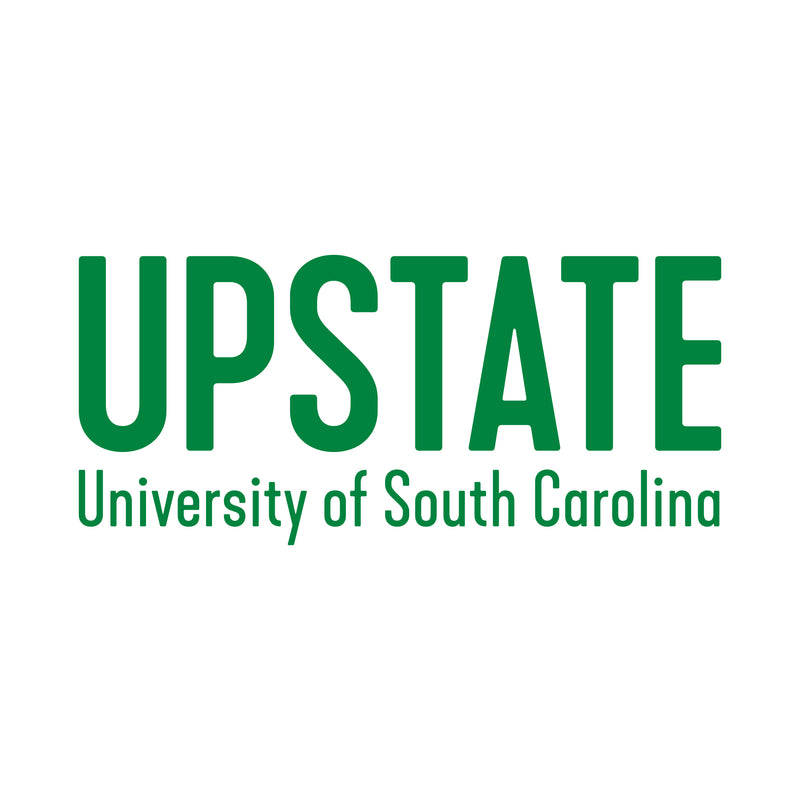University of South Carolina Upstate Spartans Basic Block T-Shirt - White