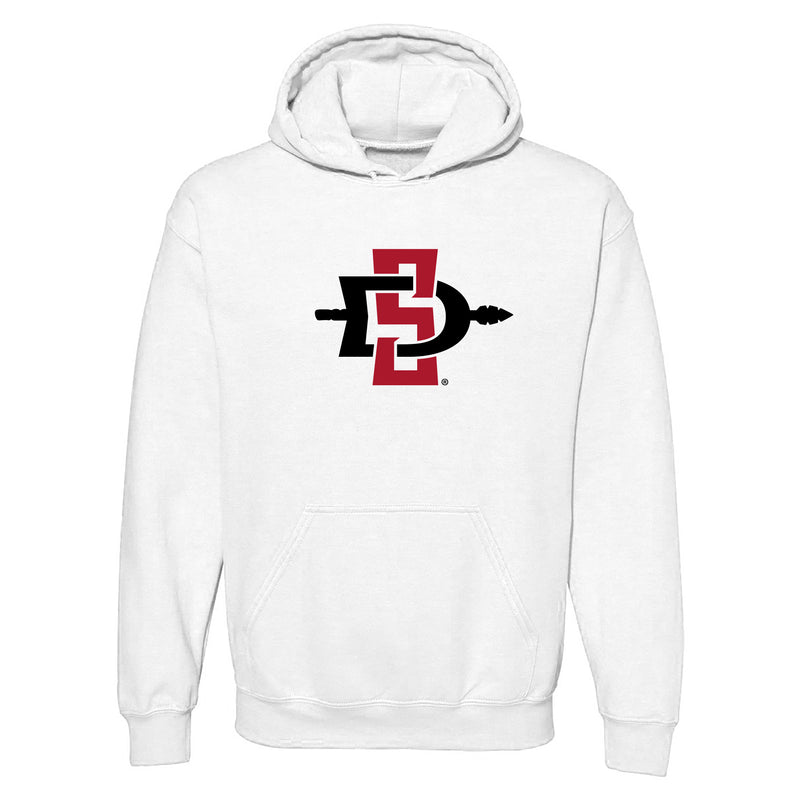 San Diego State Aztecs Primary Logo Hoodie - White