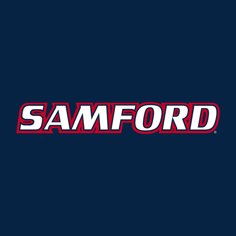 Samford Basic Block T-Shirt - Navy