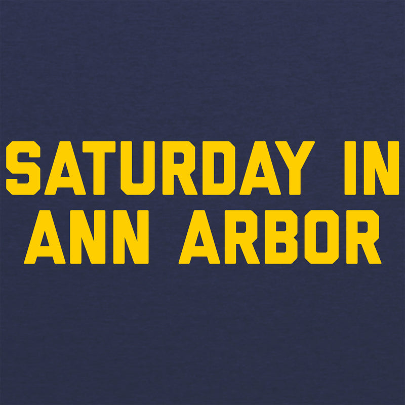 Saturday in Ann Arbor NLA Triblend - Navy Triblend