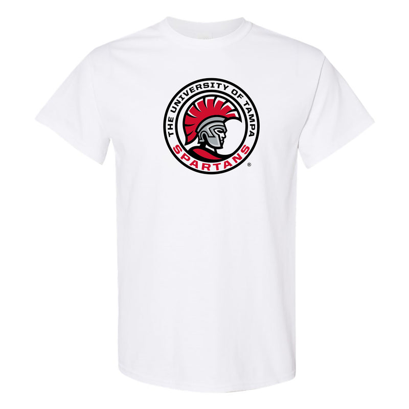 University of Tampa Spartans Primary Logo T-Shirt - White