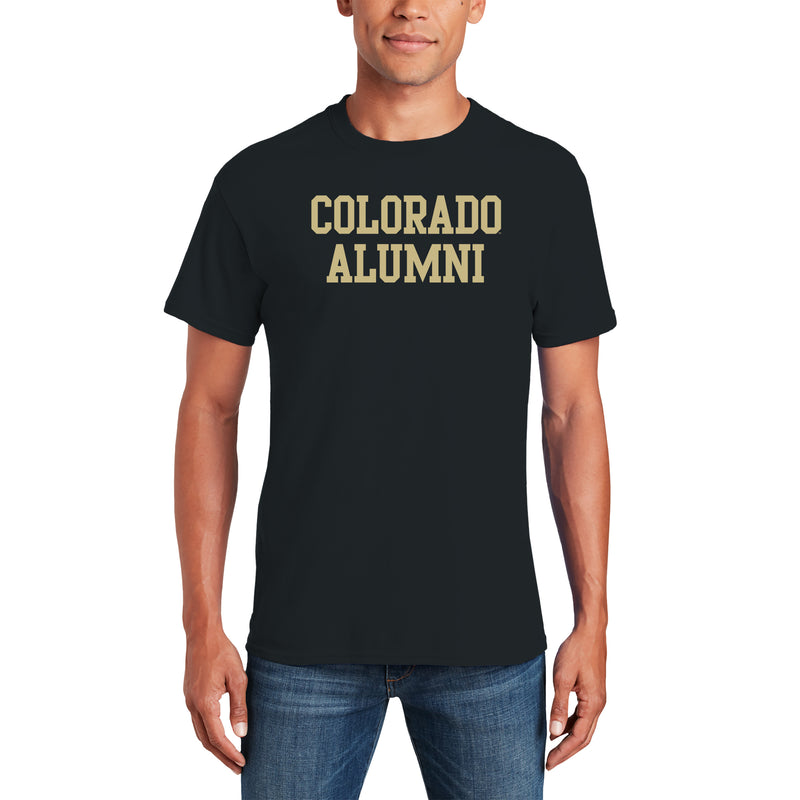 University of Colorado Buffaloes Alumni Block T Shirt - Black