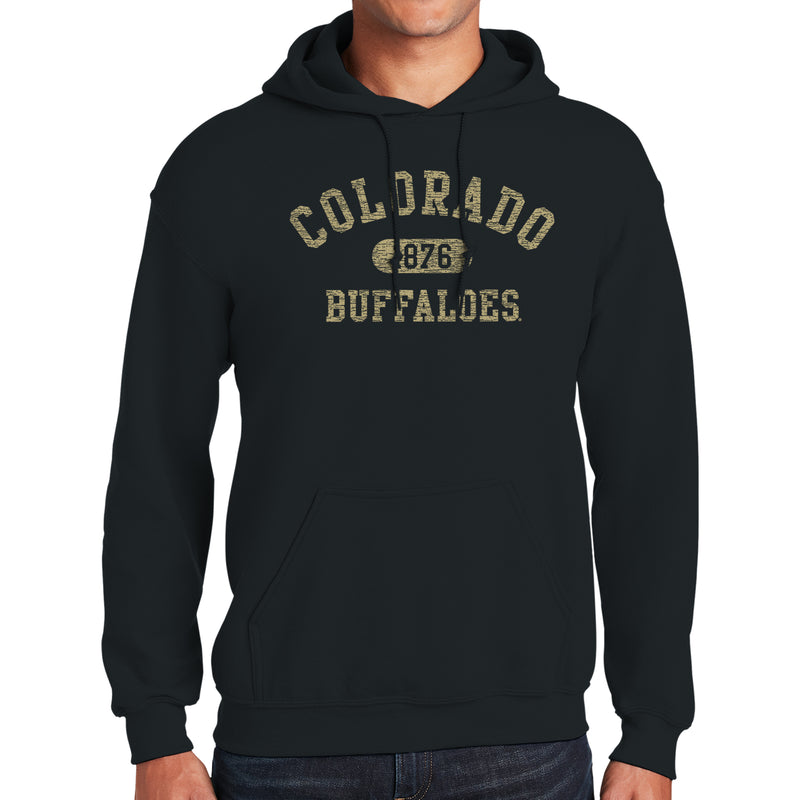 University of Colorado Buffaloes Athletic Arch Hoodie - Black