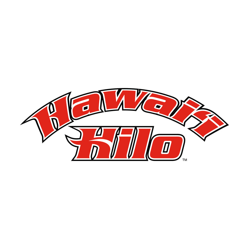 Hawaii Hilo Vulcans Arch Logo Hoodie - White
