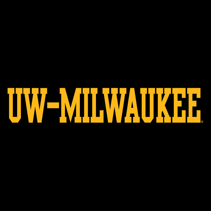 Wisconsin-Milwaukee Panthers Basic Block Long Sleeve T Shirt - Black