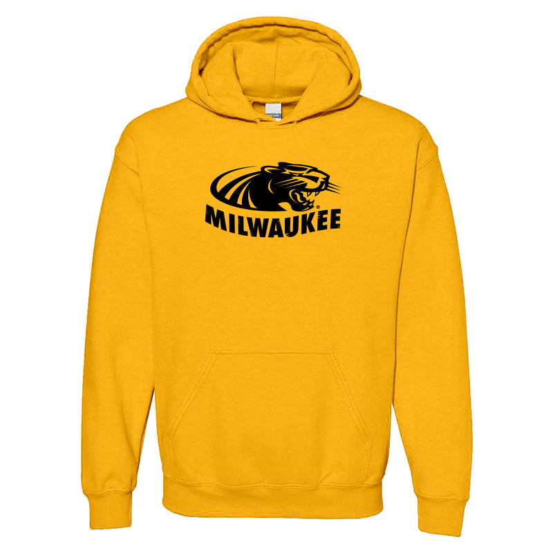 Wisconsin-Milwaukee Panthers Primary Logo Hoodie - Gold