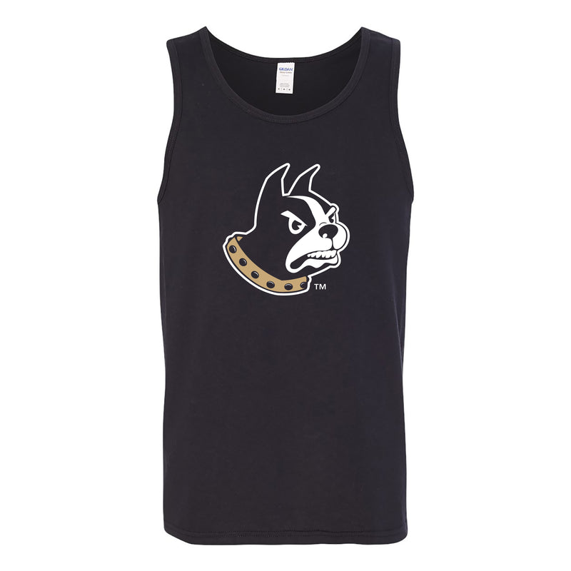 Wofford College Terriers Primary Logo Tank Top - Black