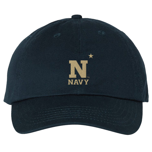 US Naval Academy Primary Logo Dad Hat – Underground Printing