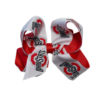 Ohio State Two-Tone Bow