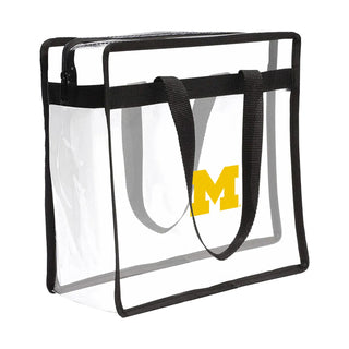 Michigan Wolverines CLEAR TOTE BAG