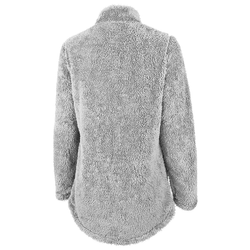 Ohio State Women's Fleece Jacket - Light Grey