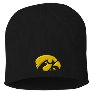 Iowa Primary Logo Solid Knit Beanie
